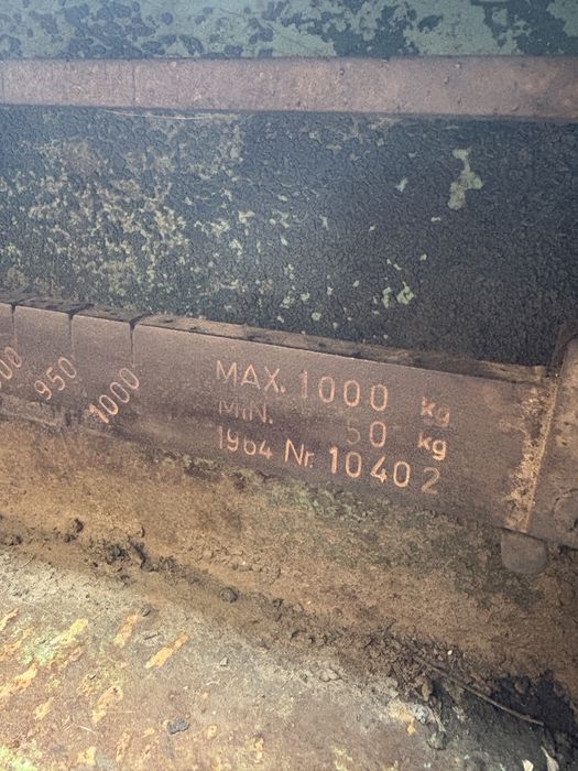 Cantar balanta Sibiu 1000kg