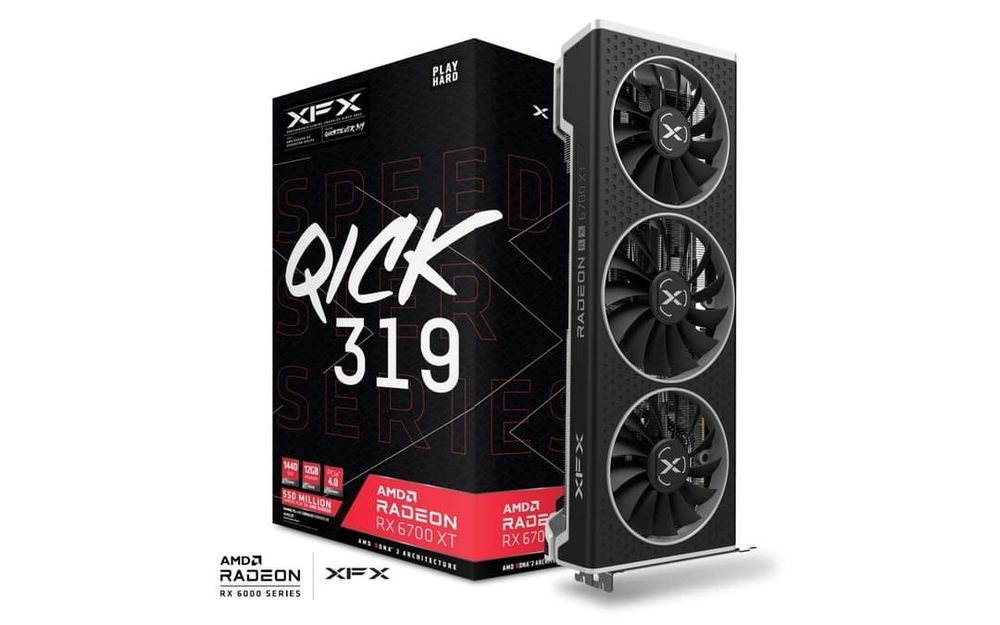 AMD XFX 6700xt qick 12GB