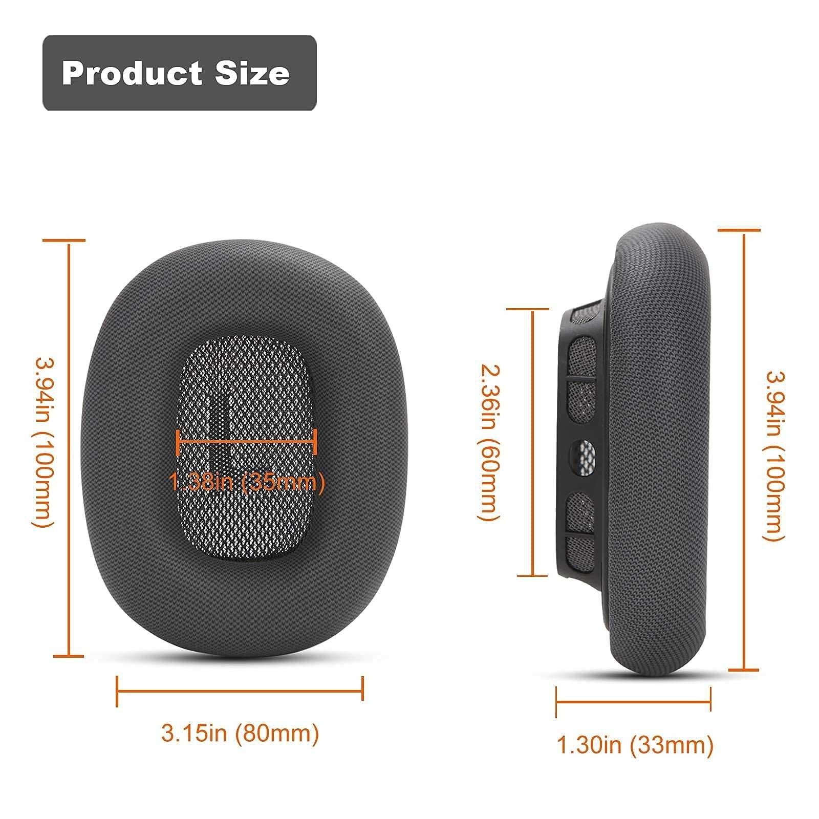 Set 2 bureti TXE pentru casti Apple AirPods Max - Piele ecologica