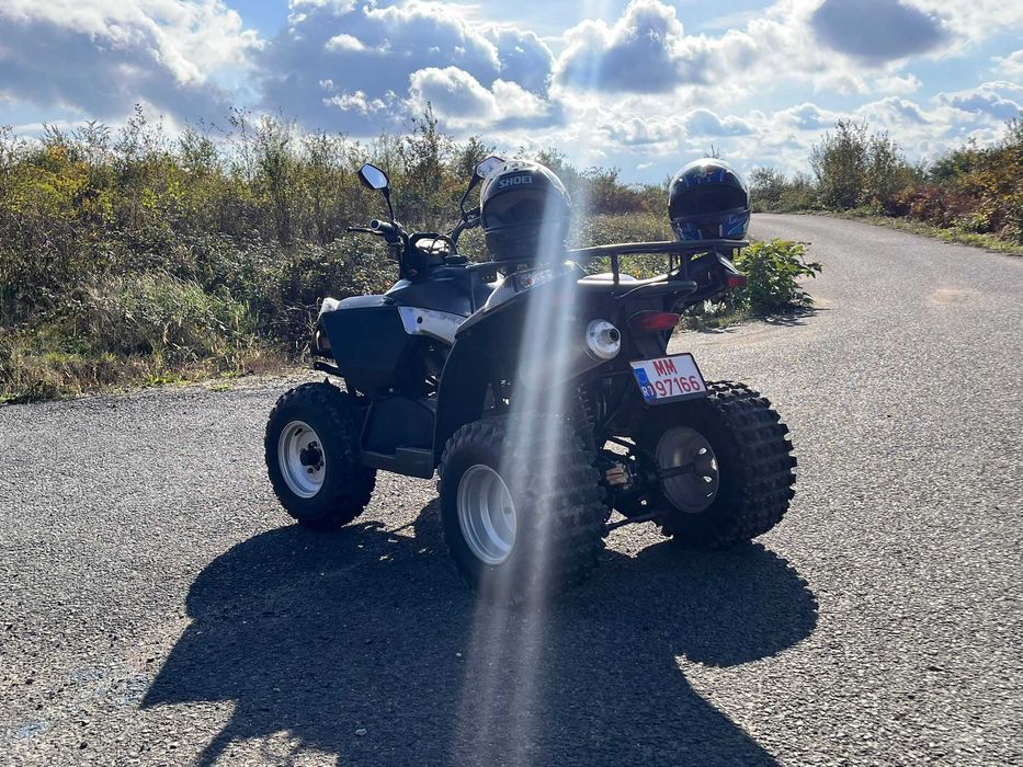 Vând ATV e-ton 250cc 2008 , înmatriculat  cu numere negre la poliție
