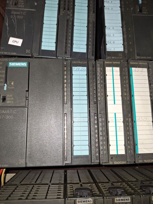 PLC-uri Siemens și module DI/DO AI/AO