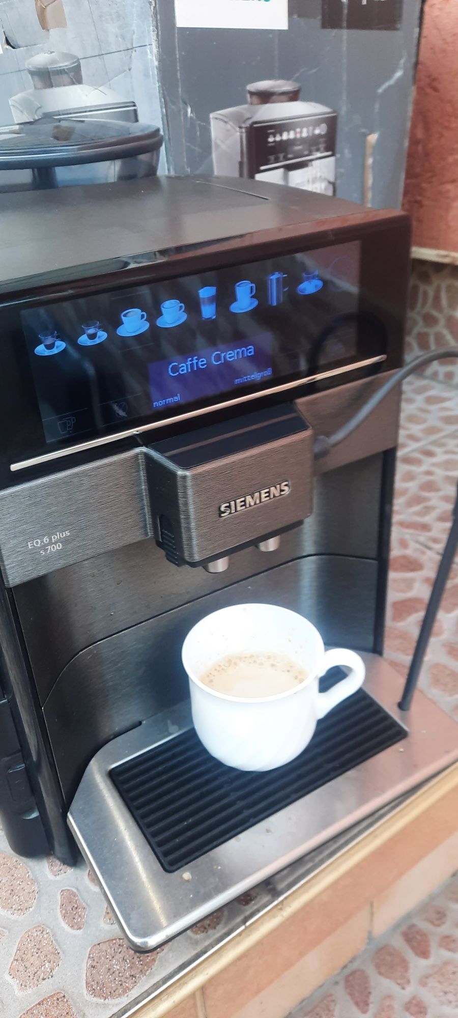 КафеМашина Siemens  EQ6Plus Като нова
