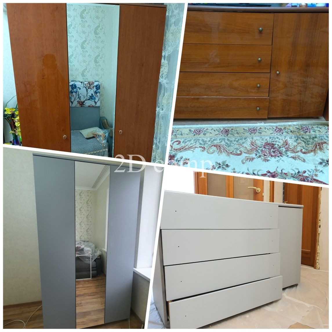 Реставрация мебели, двери, шкаф, спальной, кухонной гарнитуры, прихожи