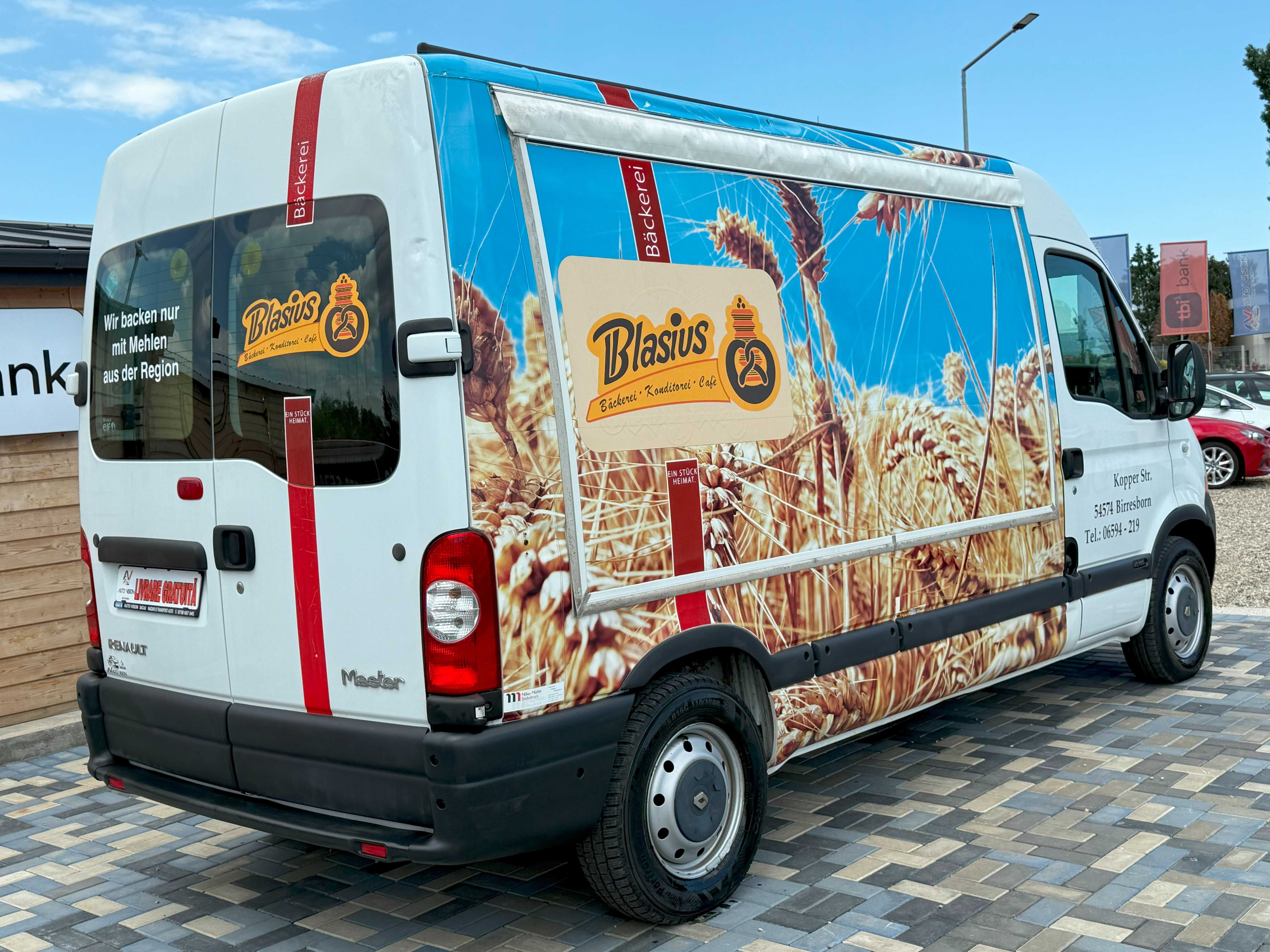 *REZERVAT*Autorulota Renault Master FAST FOOD TRUCK 2.5Diesel 2010 TOP