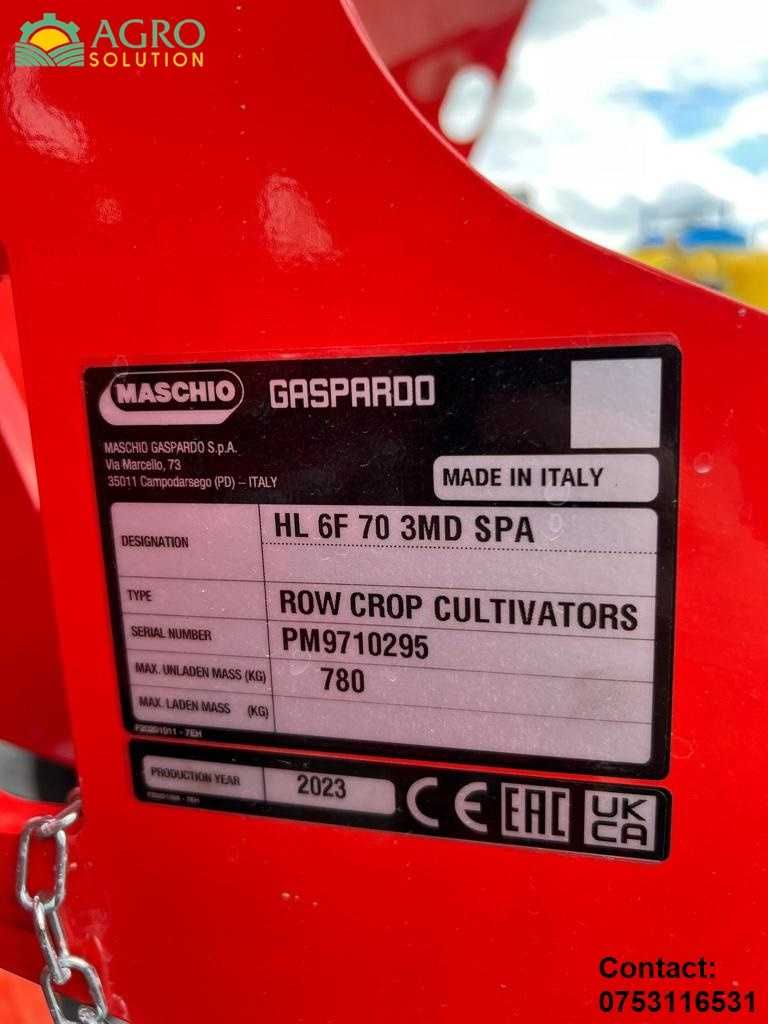 Prasitoare cu cadru fix HL 6F 70 3MD - Maschio Gaspardo