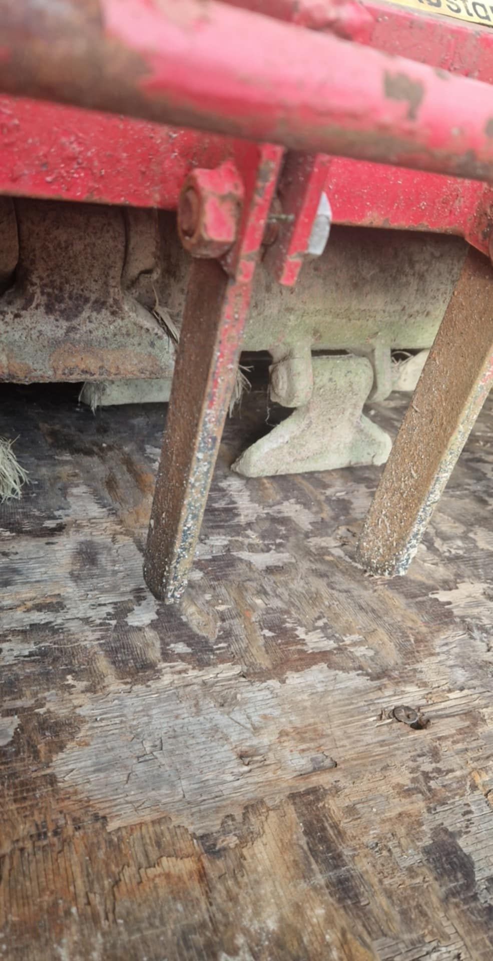 Tocator dupa tractor 100cm laba gasca