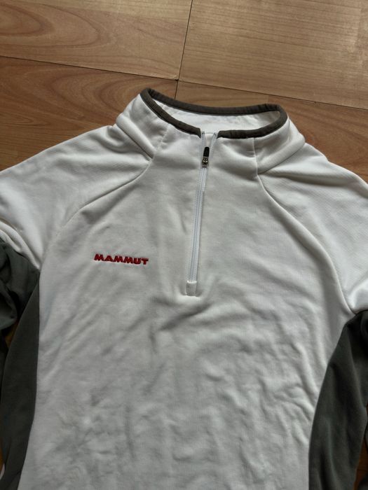 Pullover jumper bluza  stretch 1/4 zip Mammut Polartec women's
