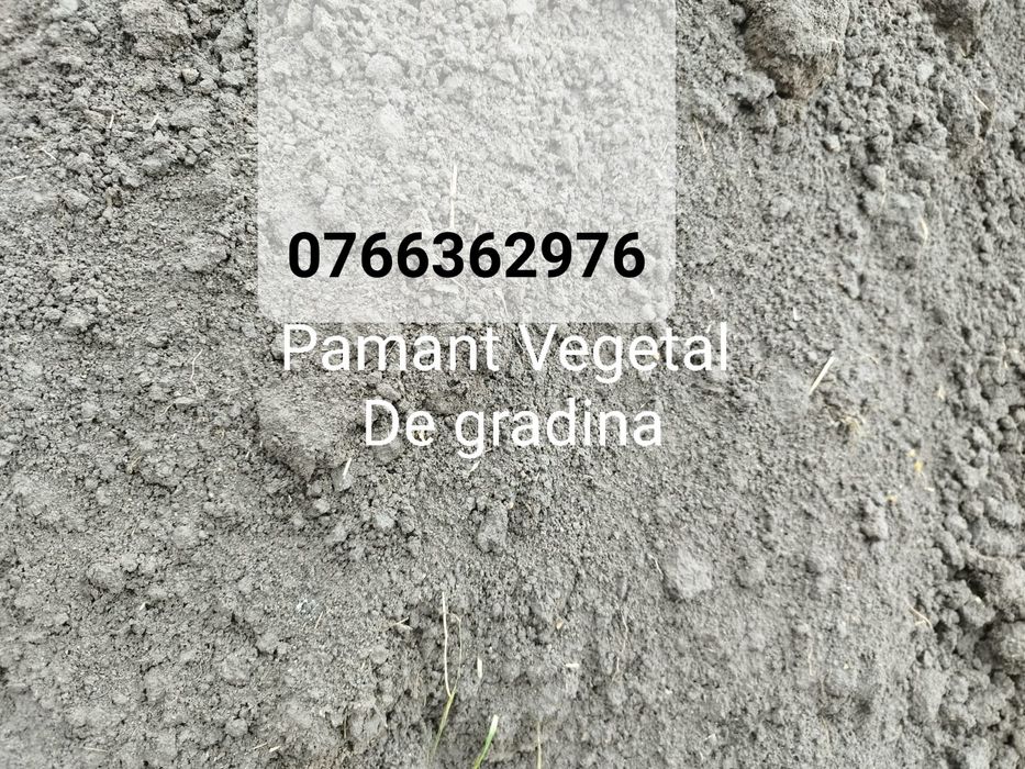 Concasata munte pamant vegetal balegar putred