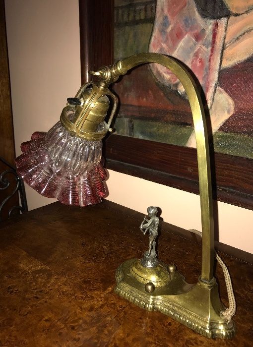 Nr. 534 Lampa Art Nouveau..