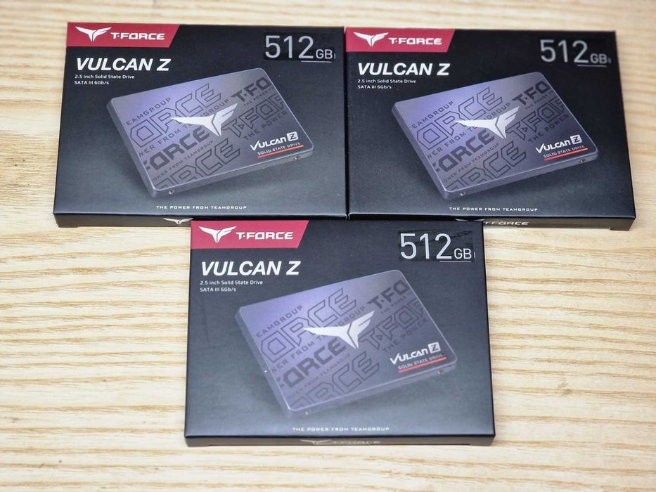Нов 512GB бърз SSD диск ССД хард диск TeamGroup Vulcan Z laptop лаптоп