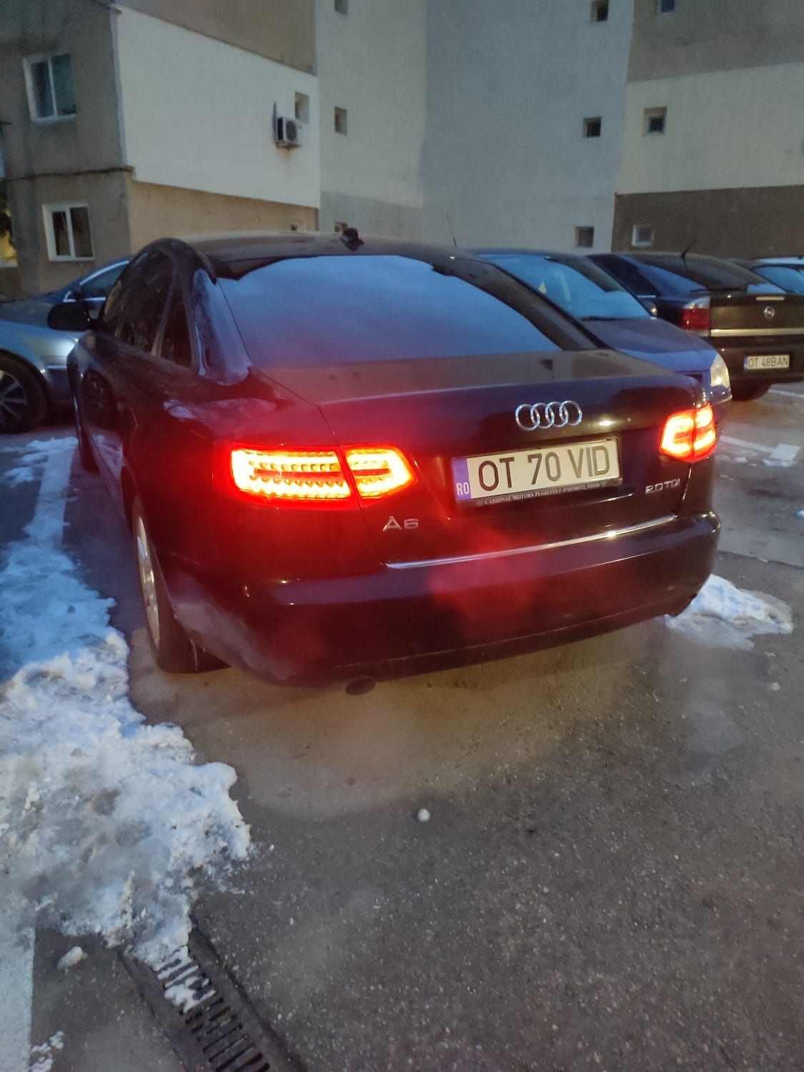 Audi A6 C6 facelift cumparata de noua