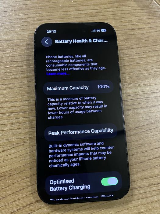 iPhone 14 Pro 128gb 100%