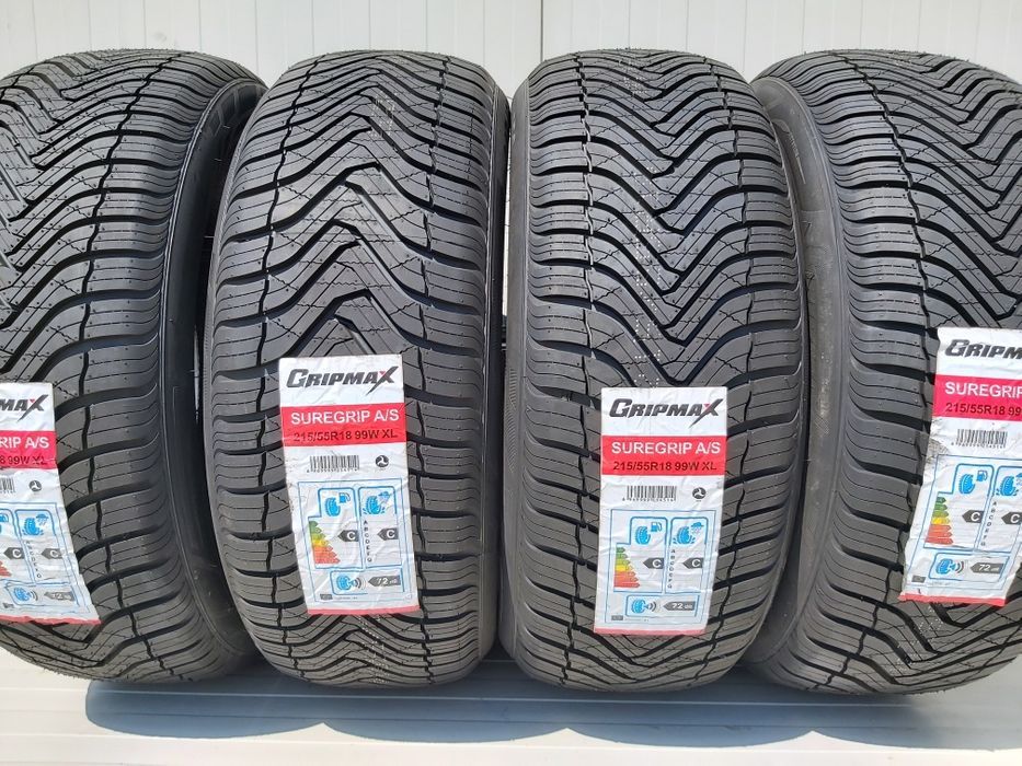 215/55 R18, 99w xl, GRIPMAX Suregrip, Anvelope mixte M+S