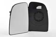 Geam oglinda Citroen Jumper, Fiat Ducato (250), Peugeot Boxer, 09.2006-prezent, Stanga, Crom, Fara incalzire, Convex, 71748244; 8151LG , diam. fixare 8.5cm, superioara, fixare doar la oglinzi originale