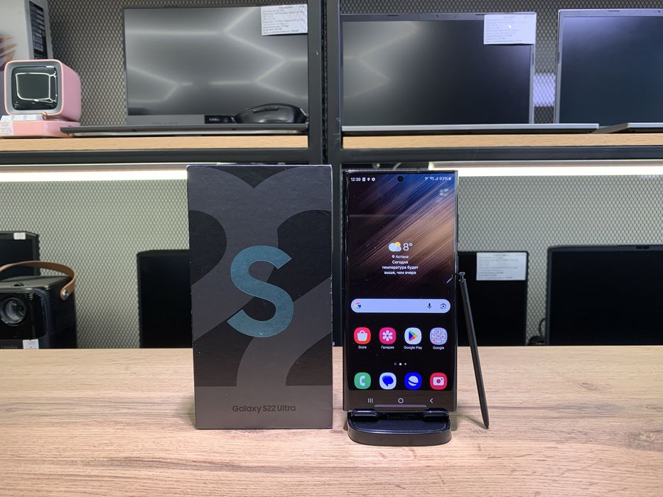 Samsung S22 Ultra, 12/256 GB, Green, в хорошем состоянии, 10948/А10