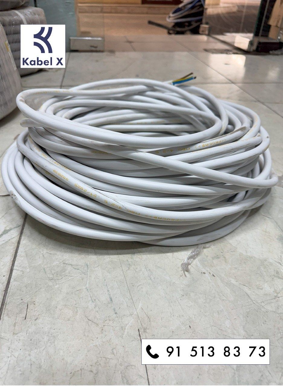 ПВС 4x2.5 Kabeli 
Sizning energiya uzatish uchun mukammal yechim!