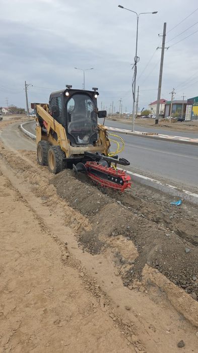 Услуги Бары траншеякопателя