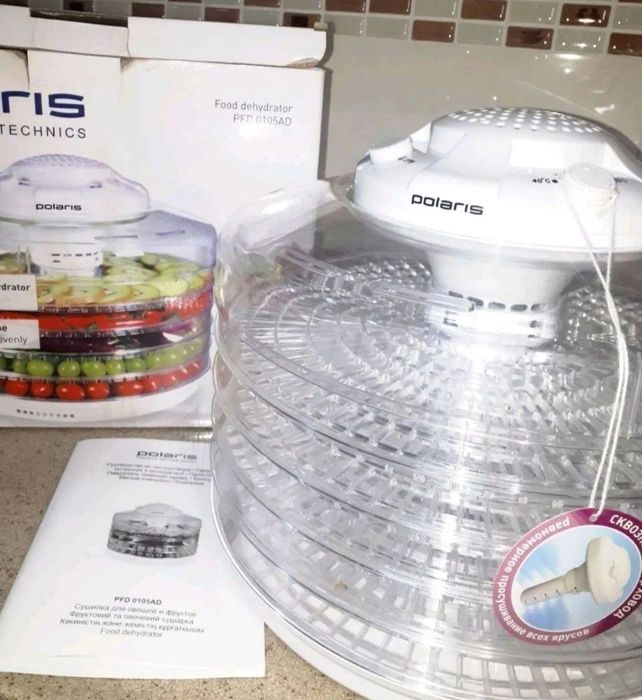 Polaris sushilka meva,yangi,holati ideal,сушилка для фруктов,meva quri