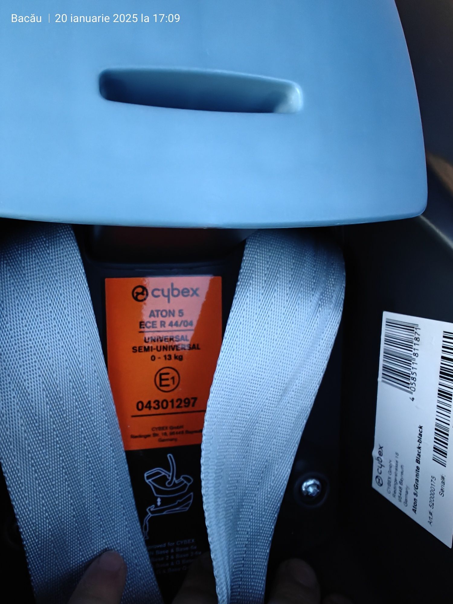 Scoica auto Cybex Aton 5
