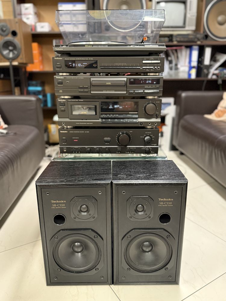 Ретро аудио система сет Technics