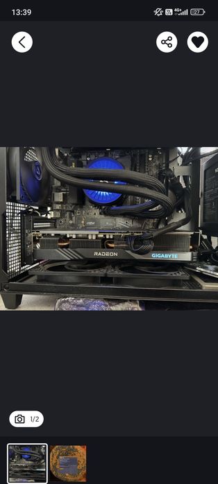 Placa video GIGABYTE Radeon RX 7600 XT GAMING OC 16GB GDDR6