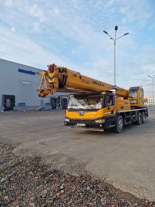 Услуги аренда автокрана 25 тонн К5, вылет до 39 метров