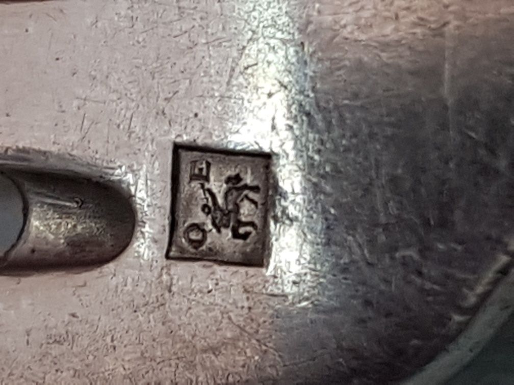Стари посребрени  прибори с маркировка