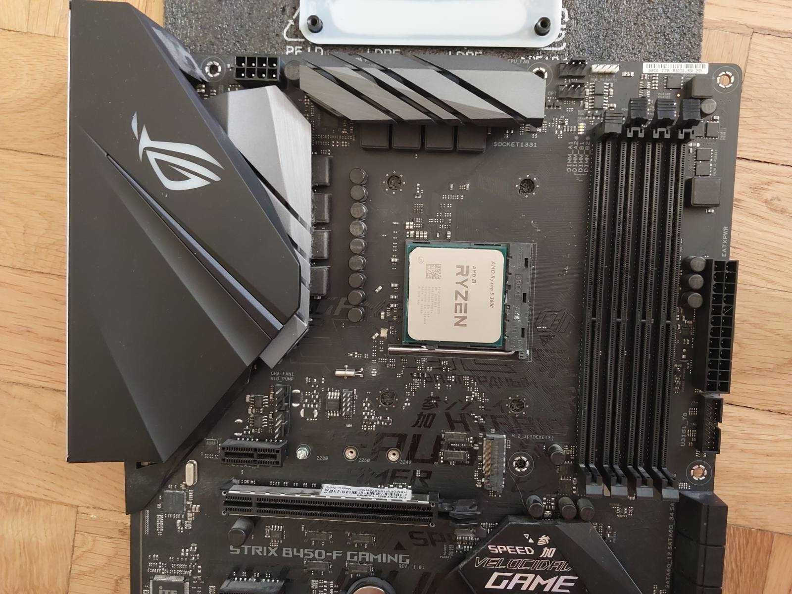 AMD Ryzen 9 5900Х + Asus ROG StriX B450