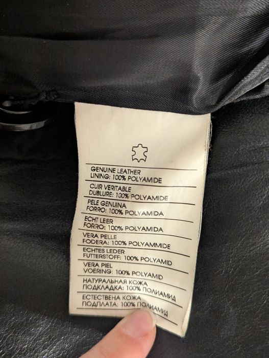 Дамско манто Luter от естествена кожа