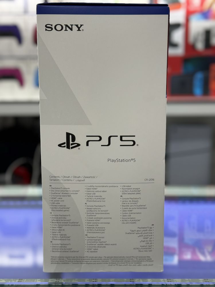Playstation 5 slim экспорт для европа