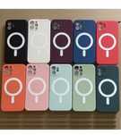 Iphone 12/13/14/15 PRO MAX PLUS Husa Dust Cerc Metalic Interior Fin