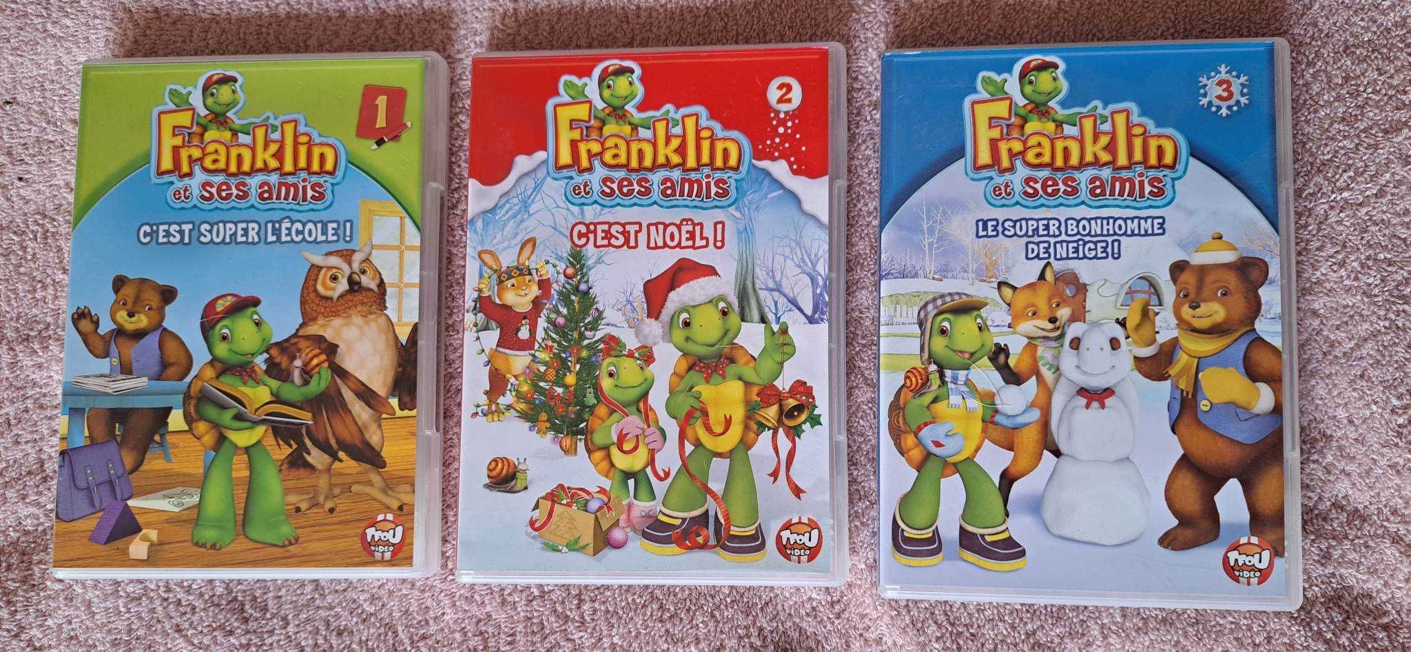 ФРЕНСКИ DVD филмови програми за деца. 30 оригинални диска.