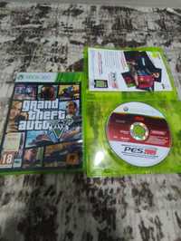 Joc GTA 5 + PES 2009 Xbox 360