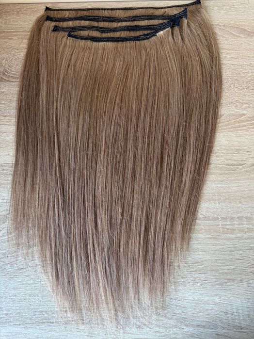 100% естествена индийска коса, 50см, 180 грам