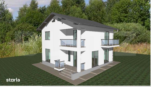 Casa familiala, de vanzare, cu 3 camere, 120 mp, zona la poalele Meses