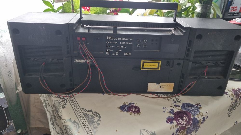 Boombox itt cd touring 718 model rar