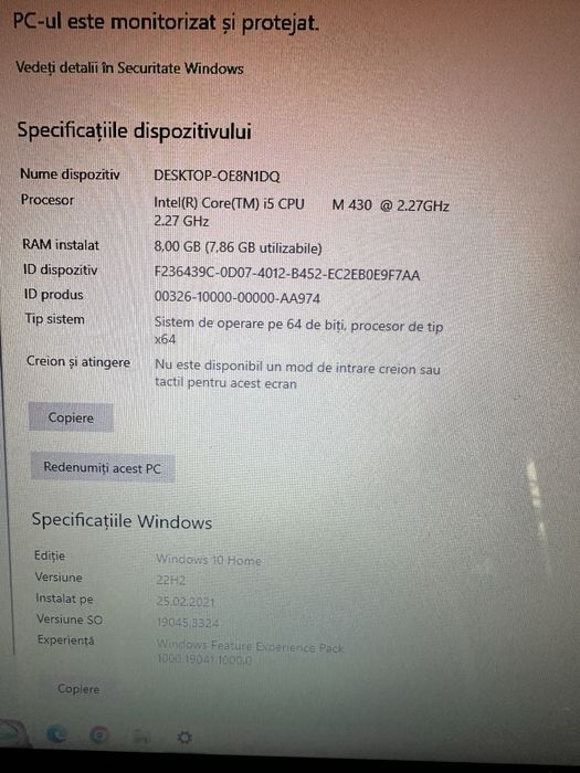 Laptop Acer Aspire 7740G