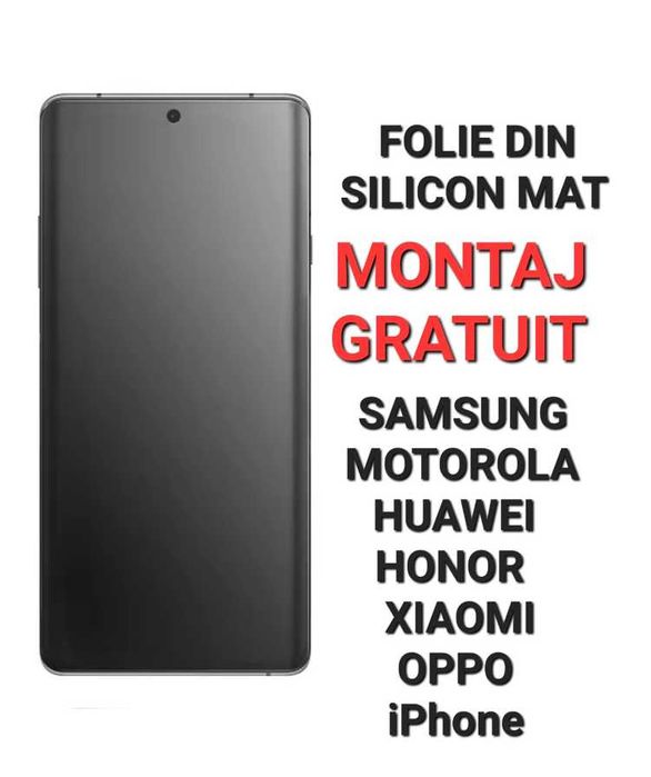 Folie Silicon Mat sau Clar Motorola Edge 60 50 40 30 Ultra Pro