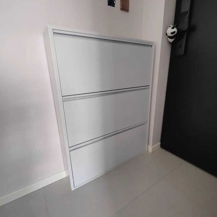 Обувной настенный шкаф/ шкаф для прихожки/ шкаф для обуви/ узкий шкаф