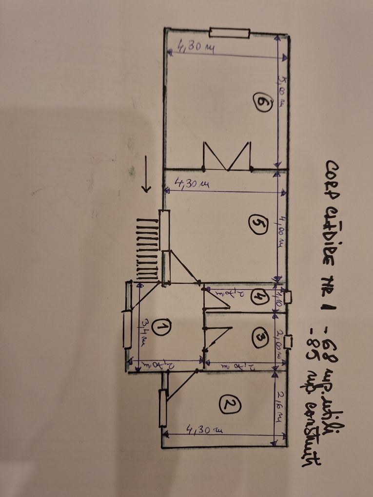 Vand casa  in Sacele ,str Bulevardul Brasovului , zona excelenta
