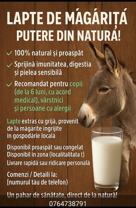 Vând lapte de magăriță