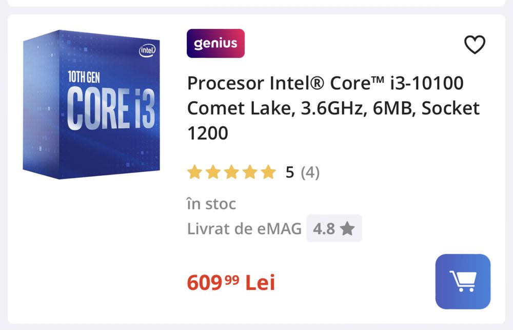 Procesor intel core i3
