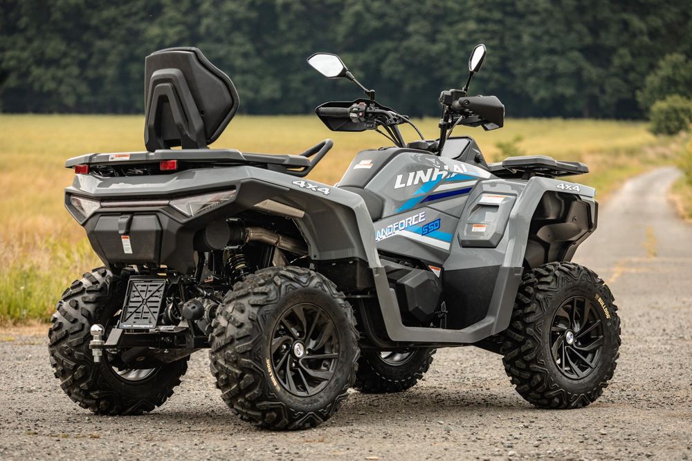 ATV NOU Linhai 550 LandForce 2025,4x4 Lung Servo Rate Surubel moto