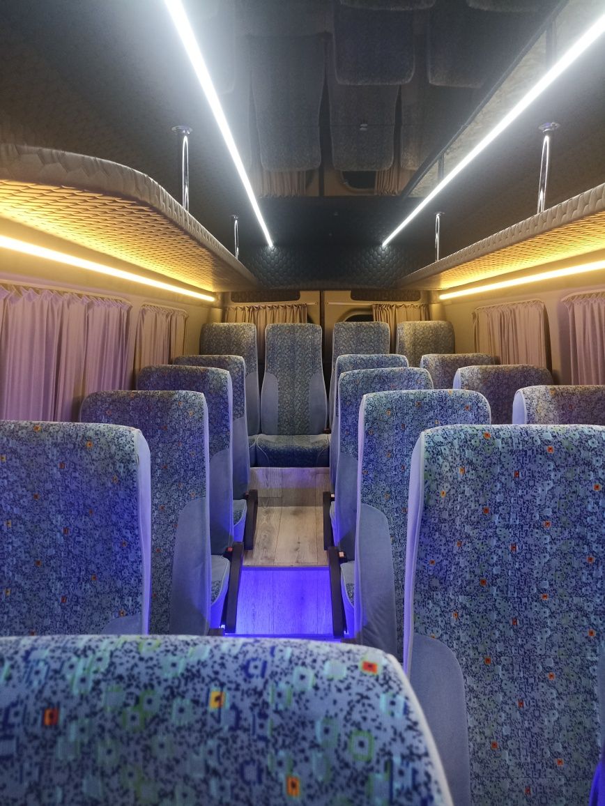 поездка горы микроавтобус спринтер 21 мест  jac sprinter