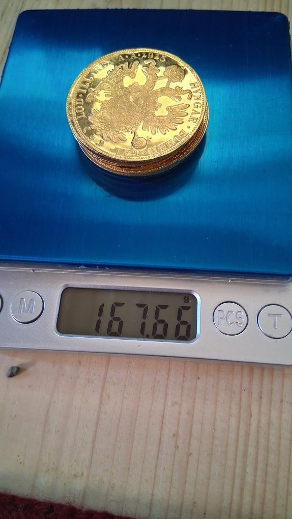 1ducat 4ducați aur 23,6k