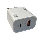 Зарядно за телефон 220V 38W USB3.0 + Type C  Digital One SP00924 Fast