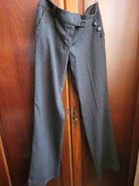 Pantaloni evazați stofa,calitate superioara