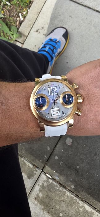 Graham 46mm 18k rose Gold