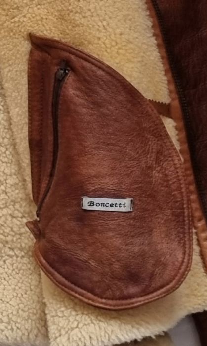 Geaca piele shearling merinos,B3,cojoc,XXXL