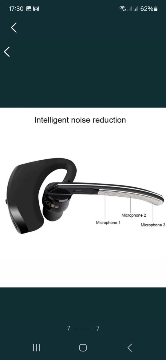 Casca bluetooth V8